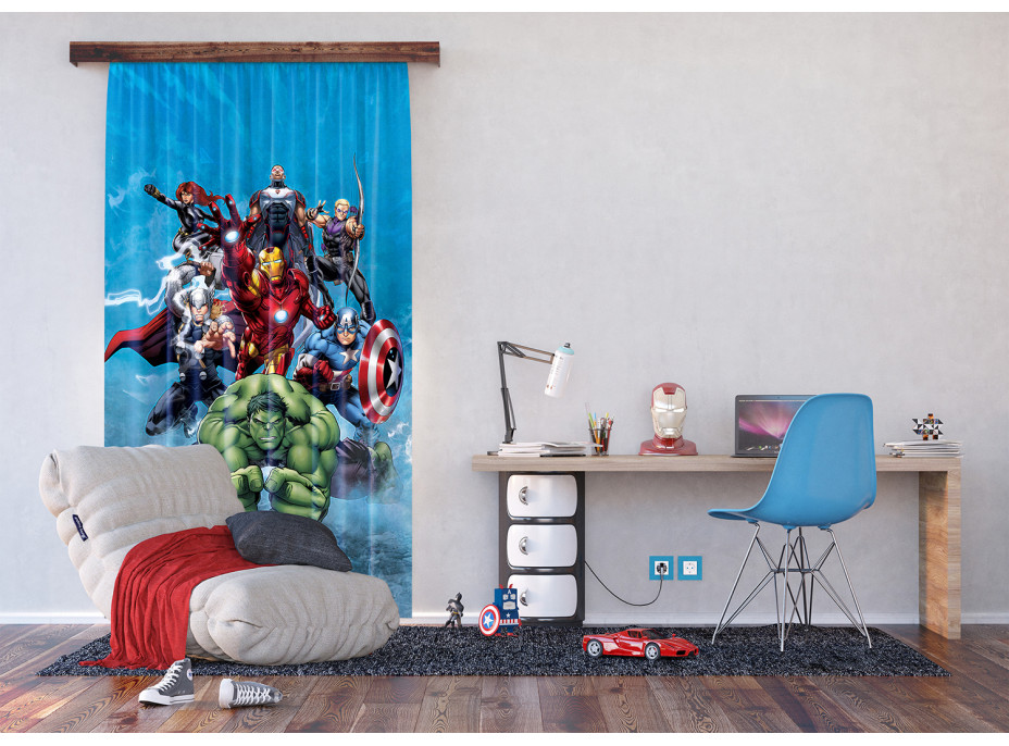 Dětský závěs AVENGERS II 140x245 cm