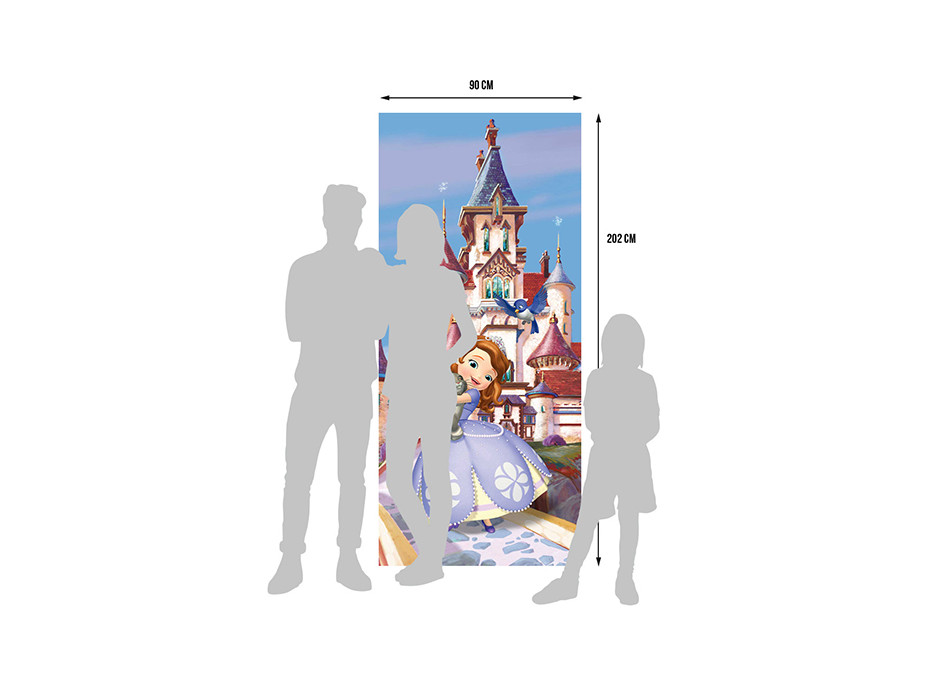 Dětská fototapeta DISNEY - Sofie První - 90x202 cm