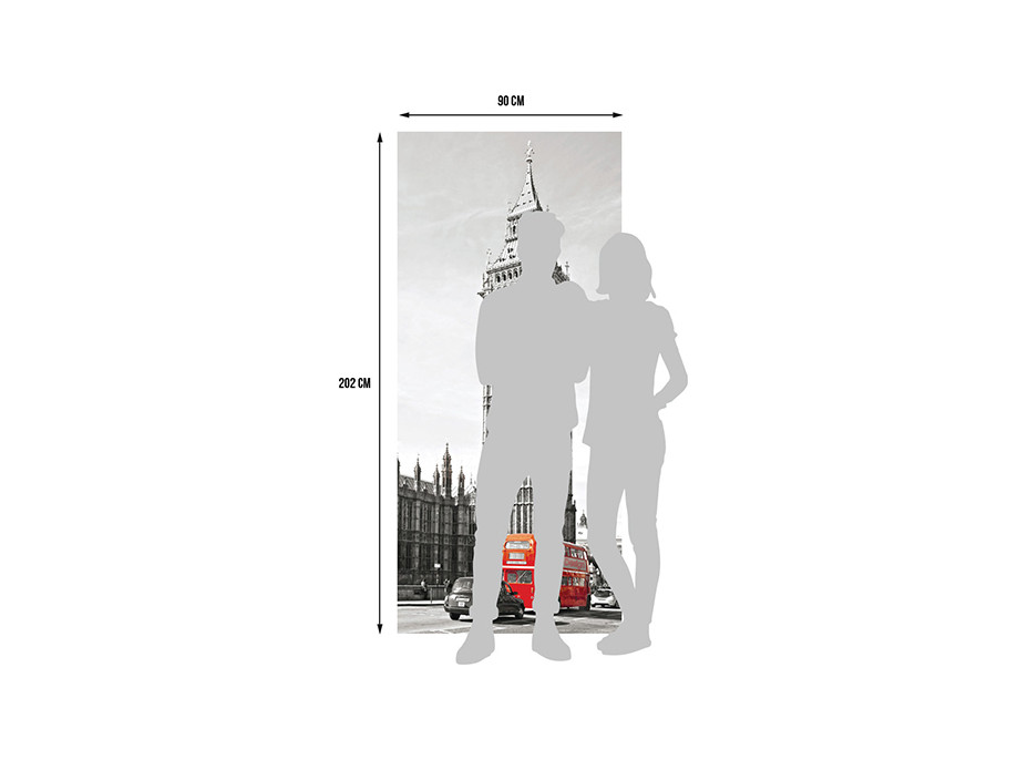 Moderní fototapeta - Big Ben - 90x202 cm