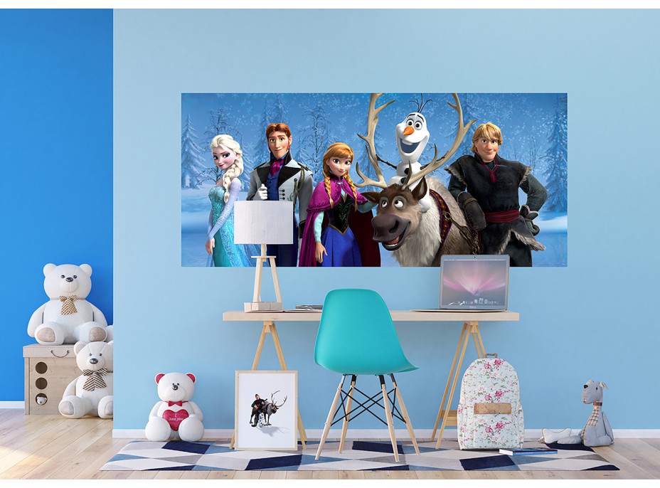 Dětská fototapeta DISNEY - FROZEN - 202x90 cm