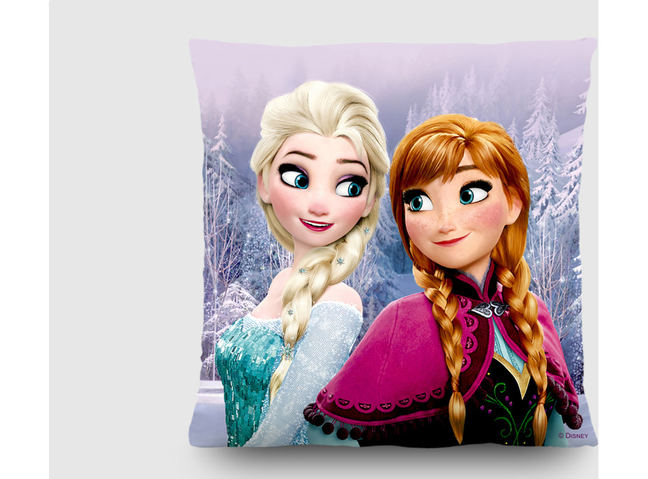 Dětský polštářek DISNEY LEDOVÉ KRÁLOVSTVÍ FROZEN 40x40 cm