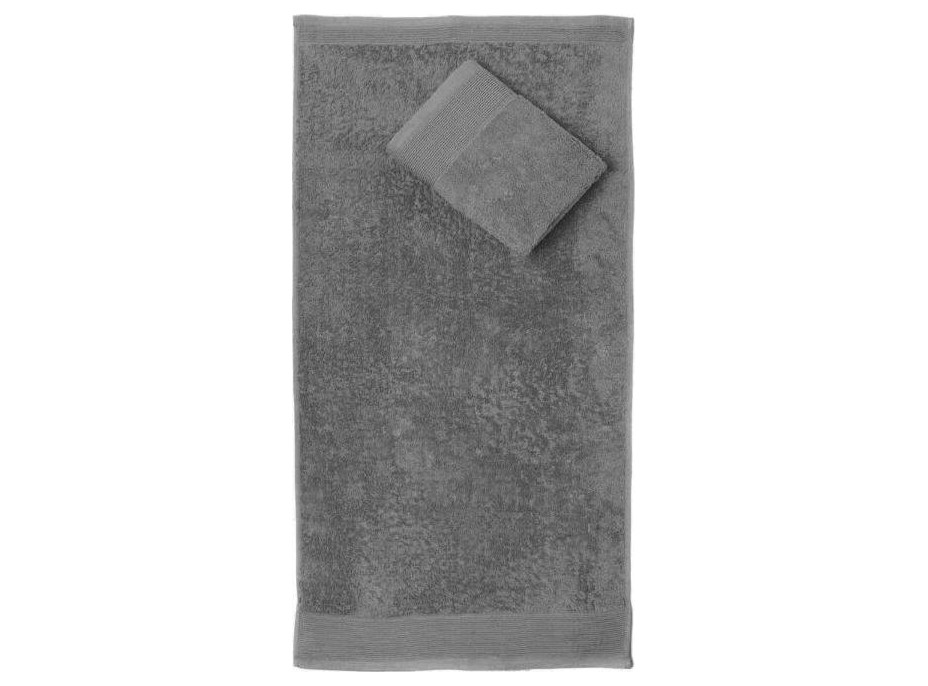 Bavlněný ručník AQUA 50x100 cm - šedý