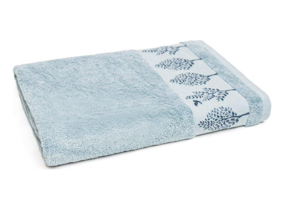 Bavlněný ručník TERRA 50x90 cm - tykysový