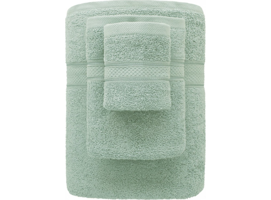 Bavlněný ručník VENA 50x90 cm - zelený