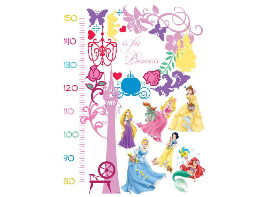 Dětská samolepka DISNEY PRINCEZNY METR 65x85 cm