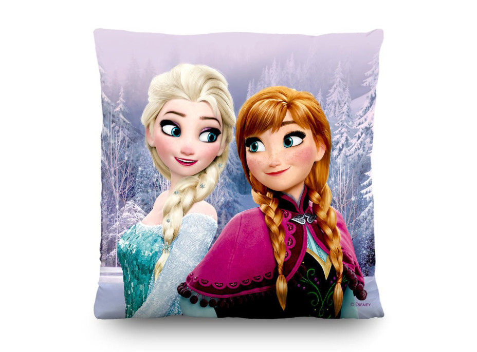 Dětský polštářek DISNEY LEDOVÉ KRÁLOVSTVÍ FROZEN 40x40 cm