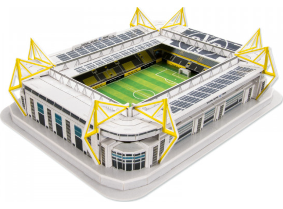 3D puzzle Stadion Signal Iduna Park - FC Borussia Dortmund 74 dílků