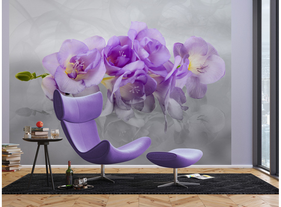 Moderní fototapeta - Něžná orchidej - 360x270 cm