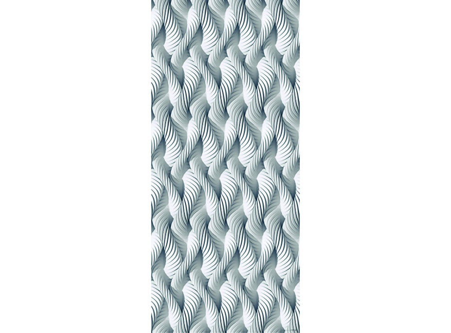Moderní fototapeta - Pletená lana 3D - 90x202 cm
