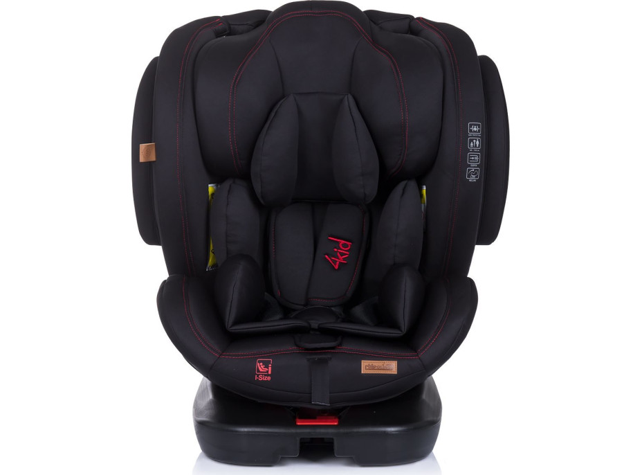 CHIPOLINO Autosedačka 4Kid 360 Isofix 0-36 kg i-Size Raven
