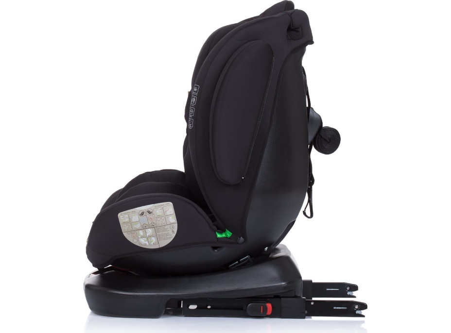 CHIPOLINO Autosedačka 4Kid 360 Isofix 0-36 kg i-Size Raven