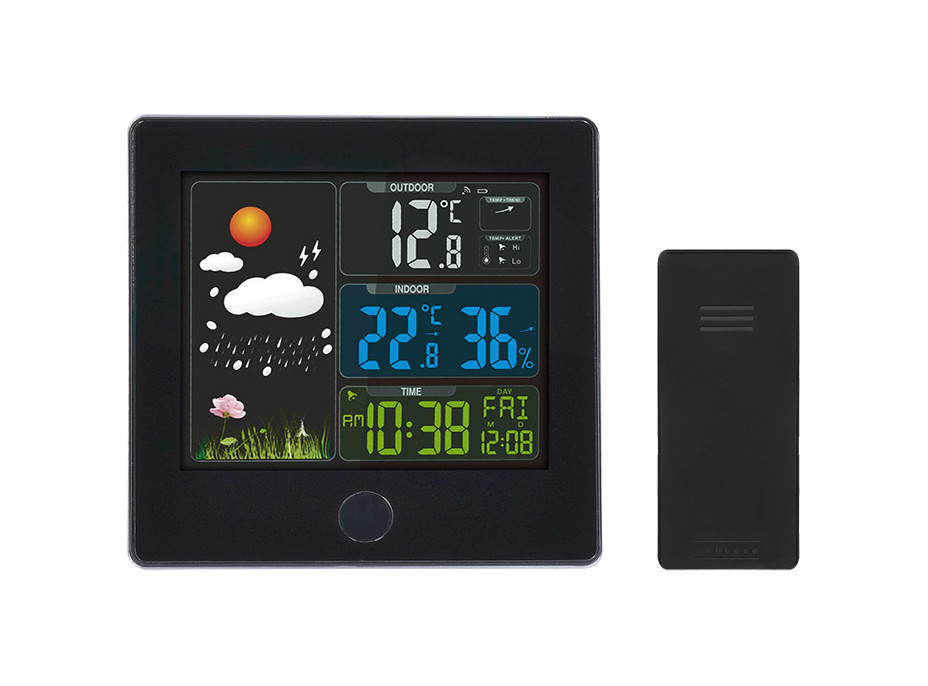 Meteostanice, barevný LCD, teplota, vlhkost,RCC