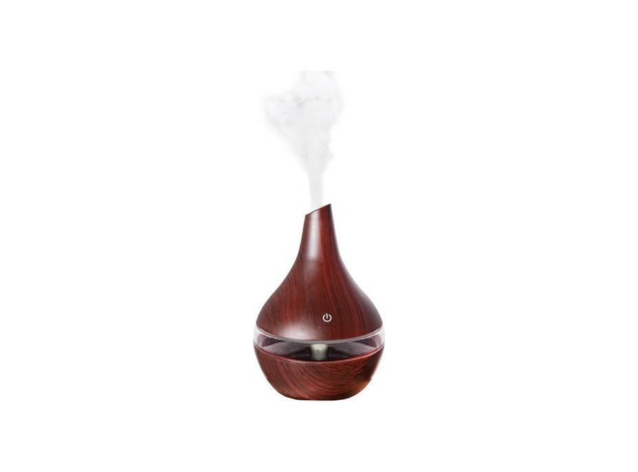 Aroma difuzér/zvlhčovač 300ml - imitace tmavého dřeva