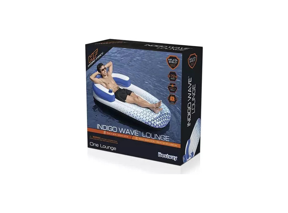 Nafukovací lehátko s opěradlem - BESTWAY 43533
