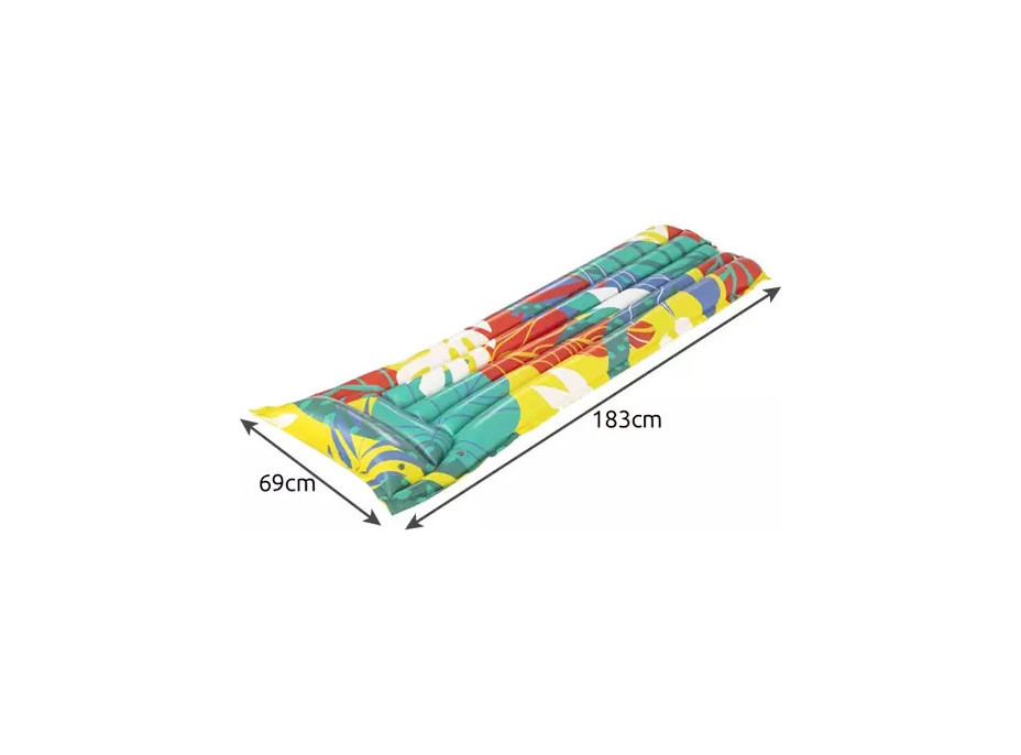 Nafukovací matrace Flowers BESTWAY 44033 - 183x69 cm