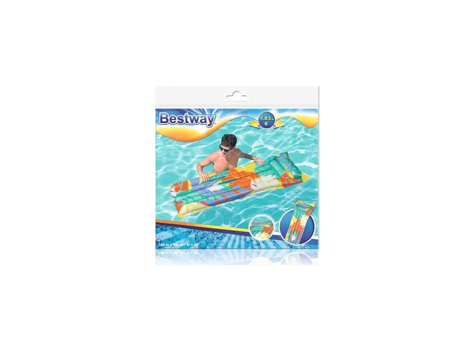 Nafukovací matrace Flowers BESTWAY 44033 - 183x69 cm