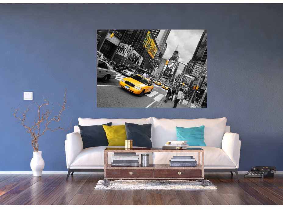Moderní fototapeta - Taxi v New Yorku - 155x110 cm