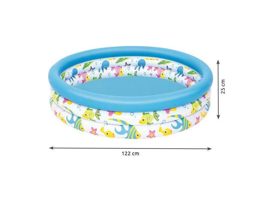 Dětský nafukovací bazén BESTWAY 51009 - 122x25 cm