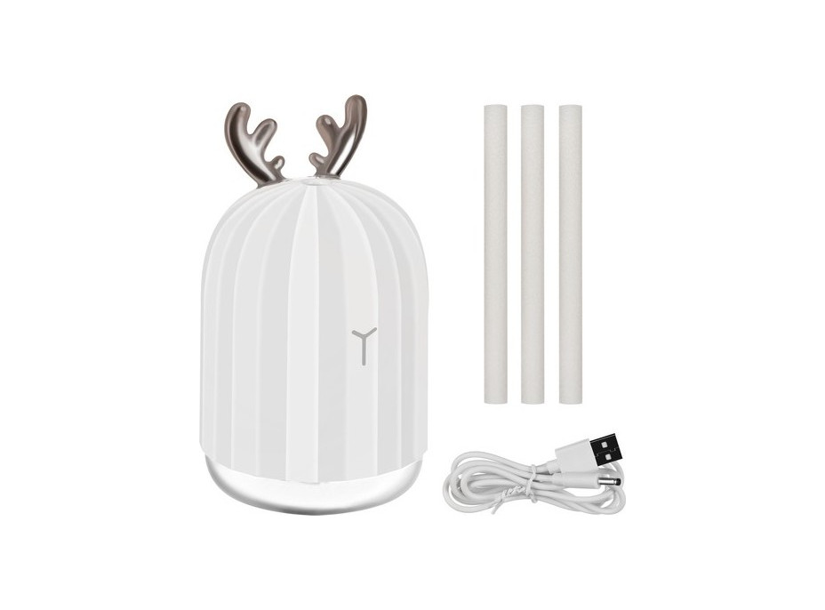 Zvlhčovač vzduchu s aroma difuzérem 220 ml - 13x8 cm