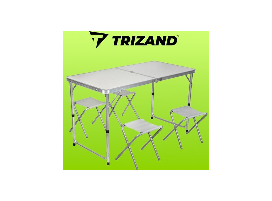 Kempingový set (4 židle + stůl)