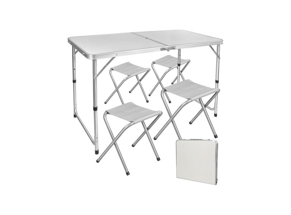 Kempingový set (4 židle + stůl)