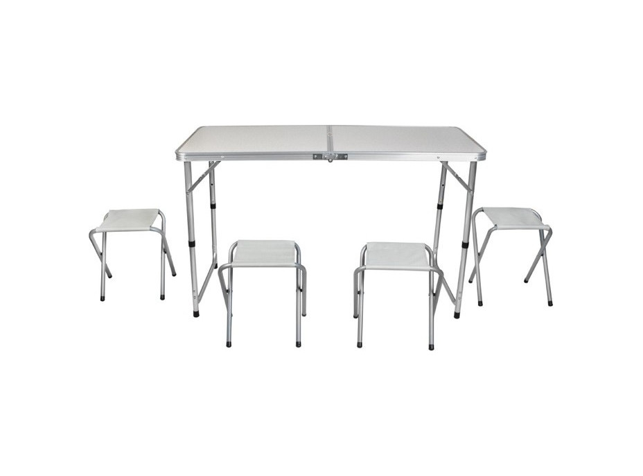 Kempingový set (4 židle + stůl)