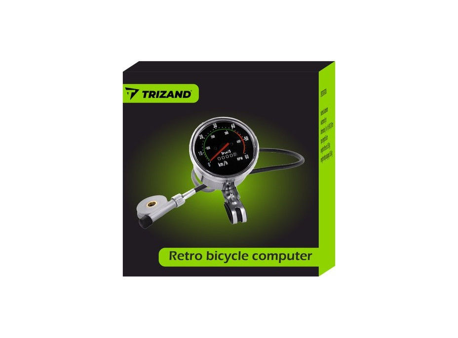 Retro tachometr pro jízdní kolo