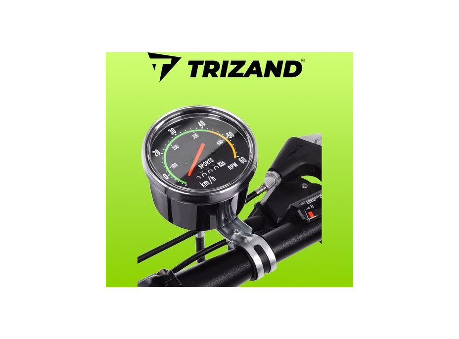 Retro tachometr pro jízdní kolo