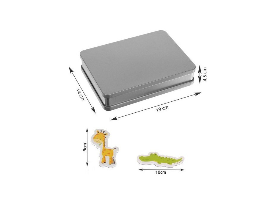 Magnety na ledničku - zvířátka 42 ks