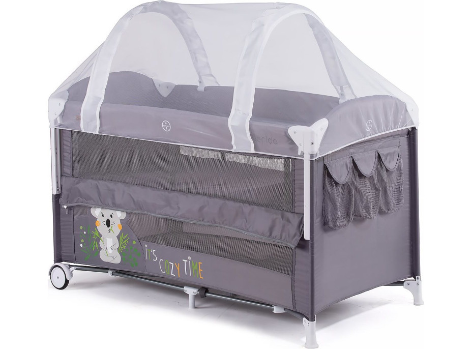 CHIPOLINO Moskytiéra na skládací cestovní postýlku 120x60 cm bílá