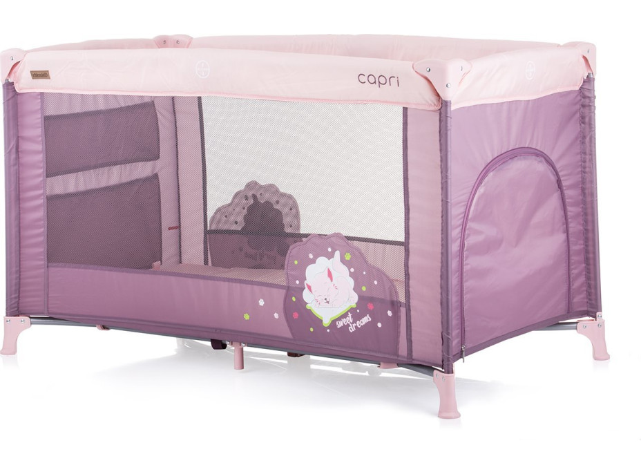 CHIPOLINO Postýlka cestovní Capri Lilac