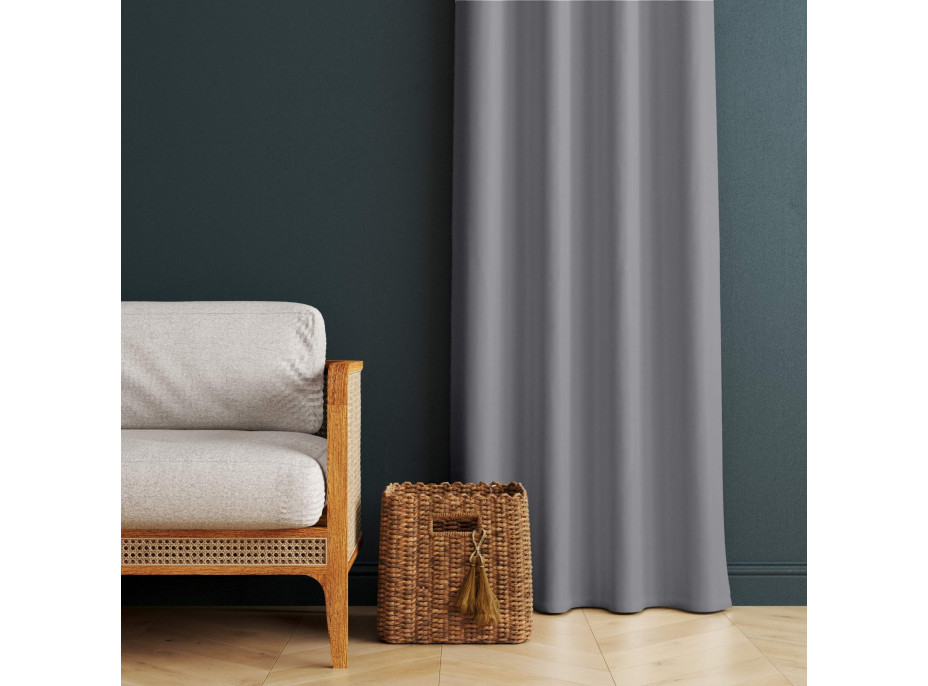 Zatemňovací závěs BELLA 135 x 250 cm - šedý