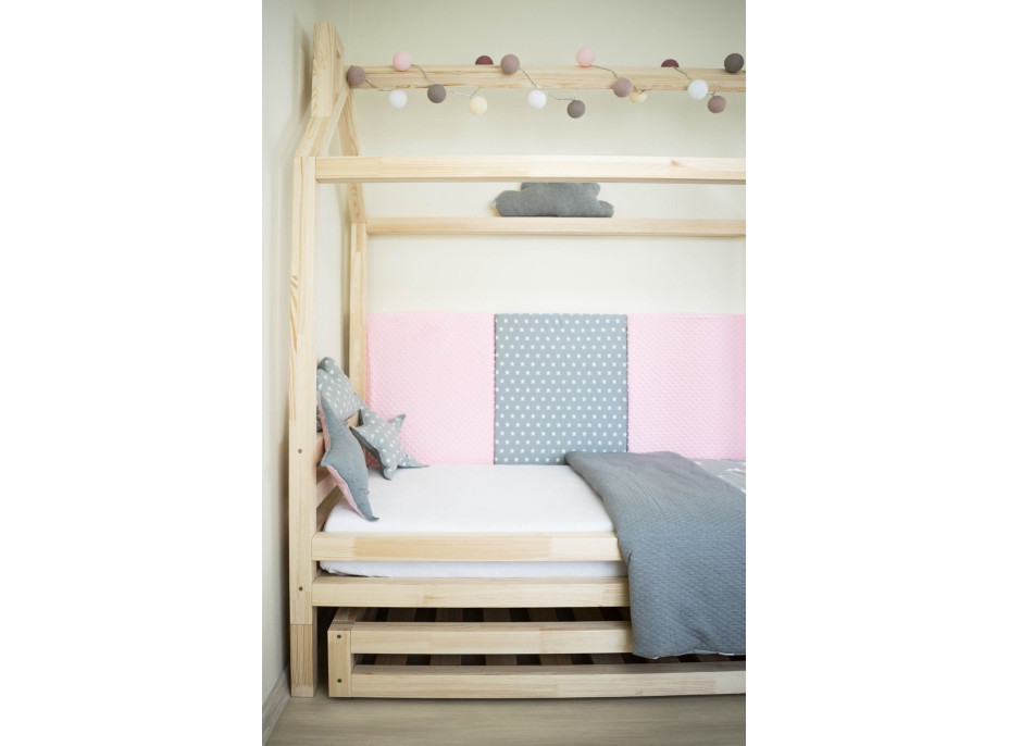 Dětská designová postel 160x80 cm DOMEČEK 1