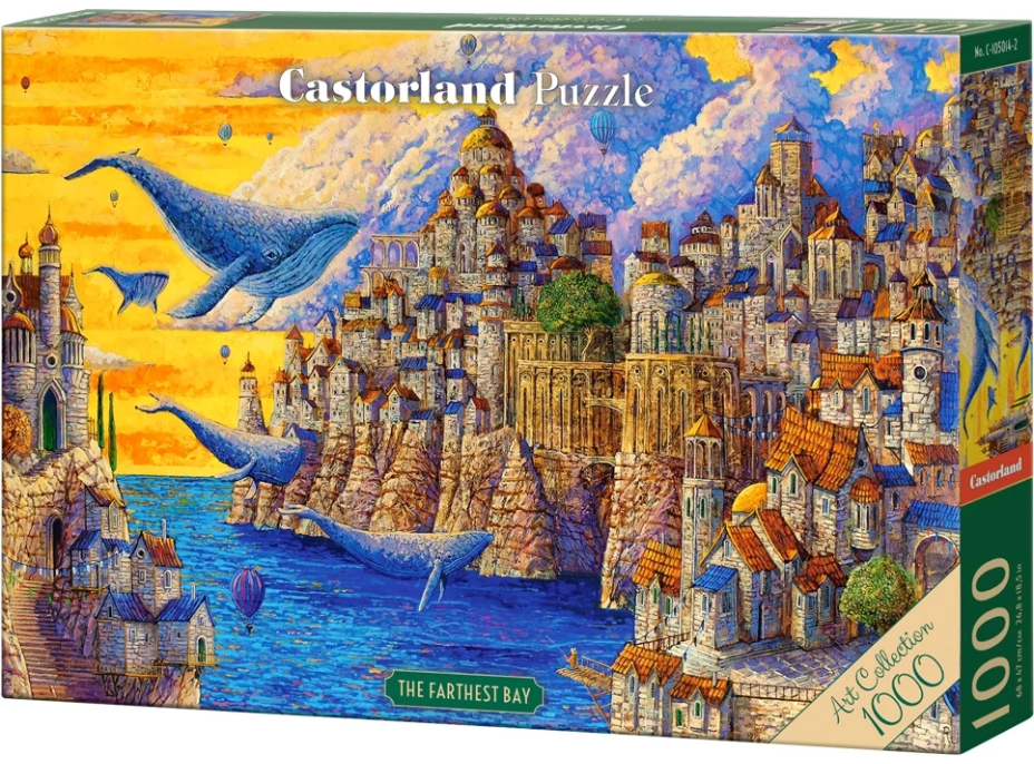 CASTORLAND Puzzle Art Collection: Nejzazší zátoka 1000 dílků