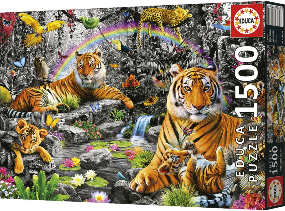 EDUCA Puzzle Skvělá džungle 1500 dílků