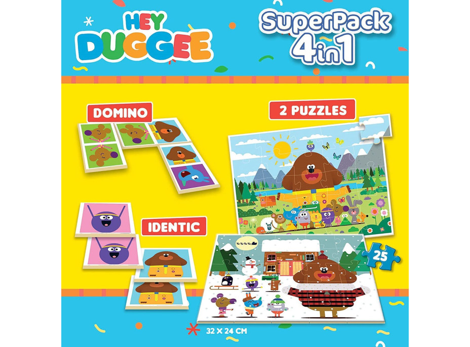 EDUCA Soubor her Hey Duggee 4v1