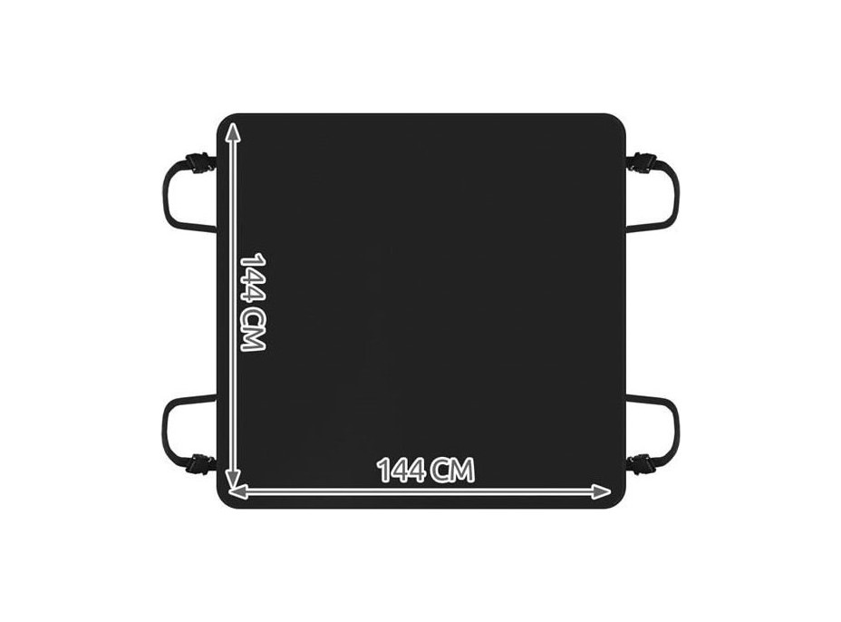 Podložka do auta pro psa 144x144 cm