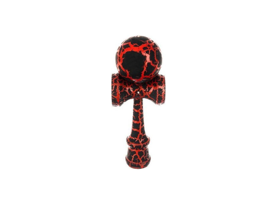 Kendama, tradiční arkádová japonská společenská hra - červená