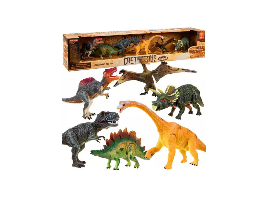 Dinosauři - pohyblivé figurky 6 ks