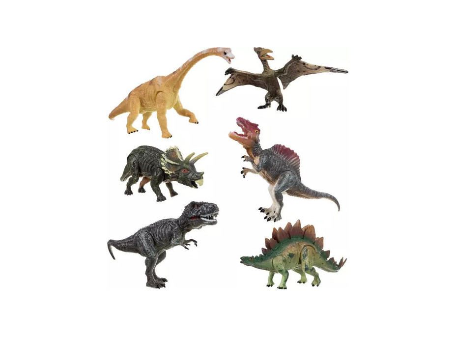 Dinosauři - pohyblivé figurky 6 ks