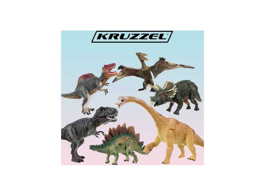 Dinosauři - pohyblivé figurky 6 ks