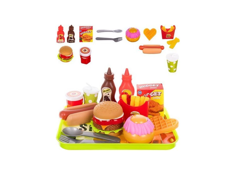 Dětský fast food - 26 dílná sada