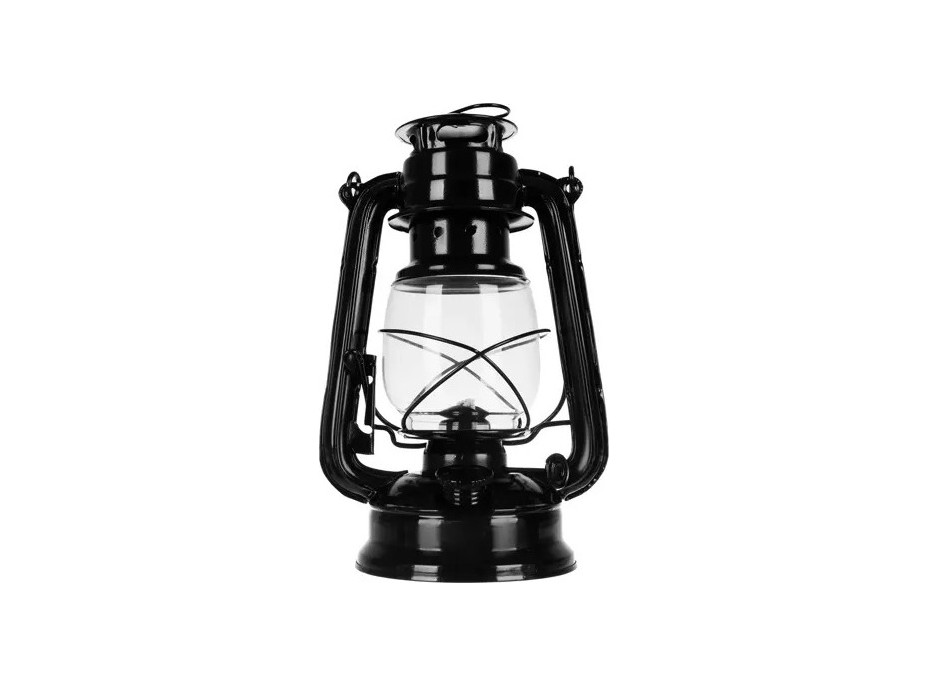 Černá olejová lampa 24cm