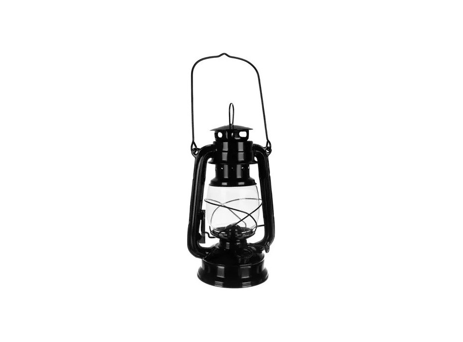 Černá olejová lampa 24cm