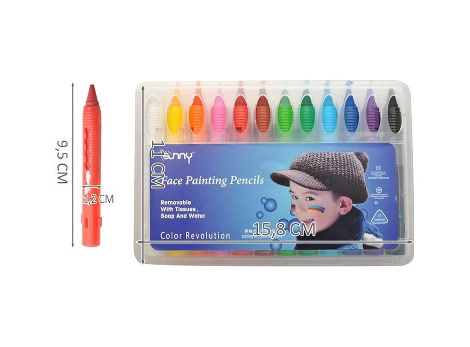 Barvy na malování obličeje