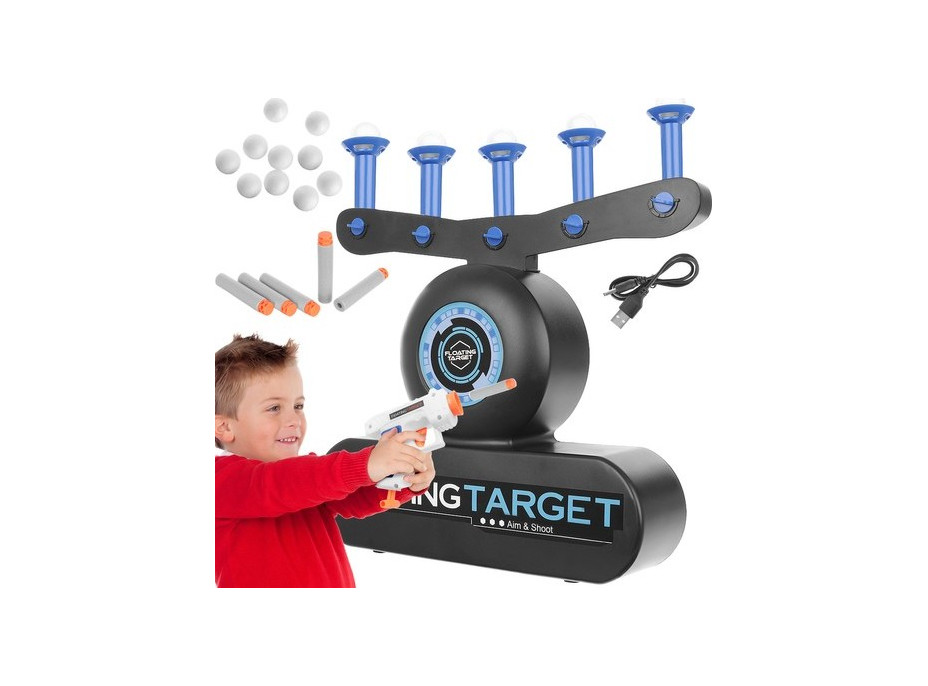 Střílecí hra s míčky ve vzduchu Hover Blast