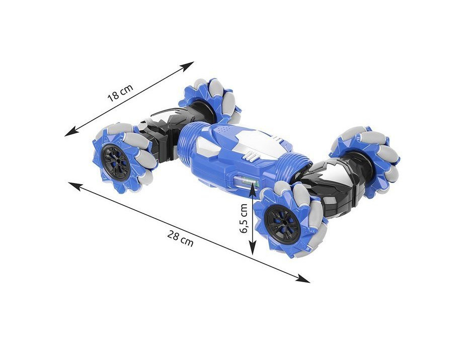 RC auto 360° ovládané pohybem ruky