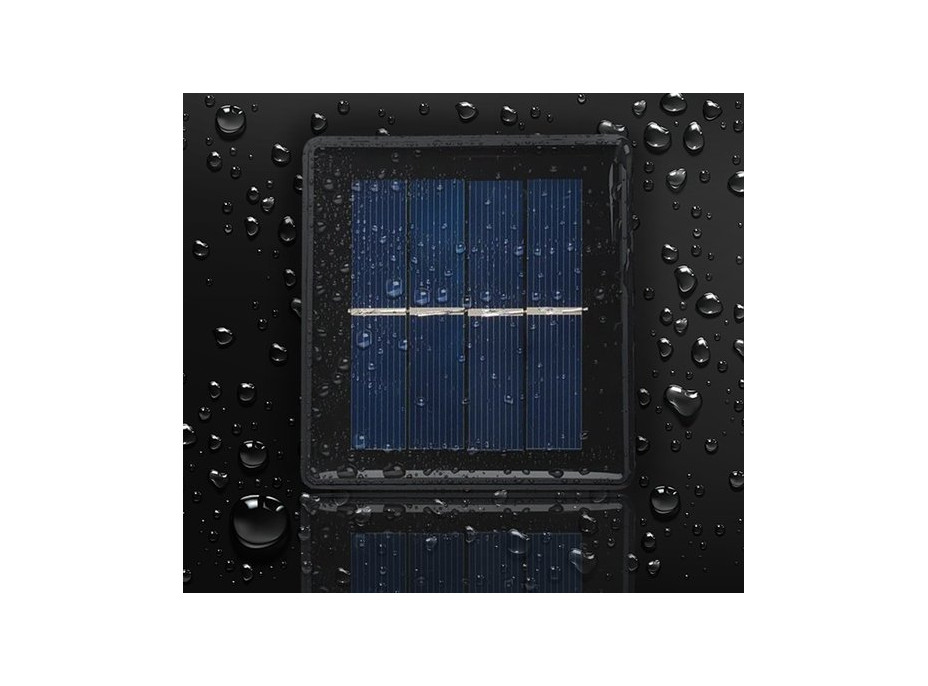 Solární vánoční osvětlení - 100 LED - bílé