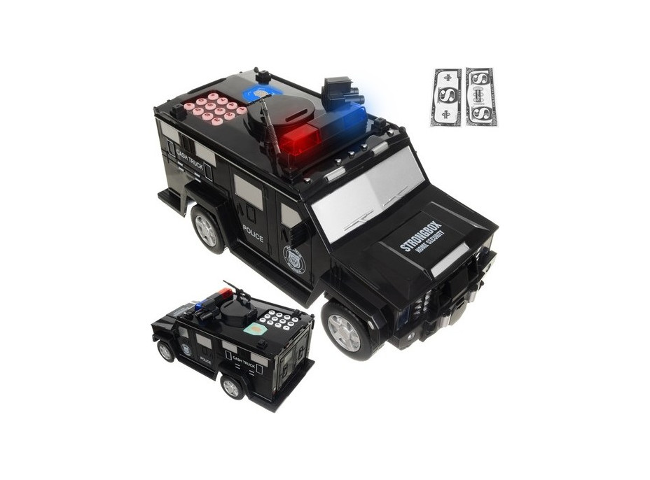 Policejní auto - elektronická pokladnička