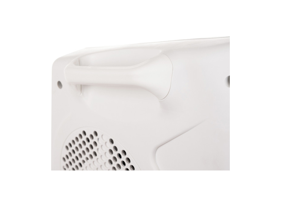 Teplovzdušný ventilátor 2000 W bílý